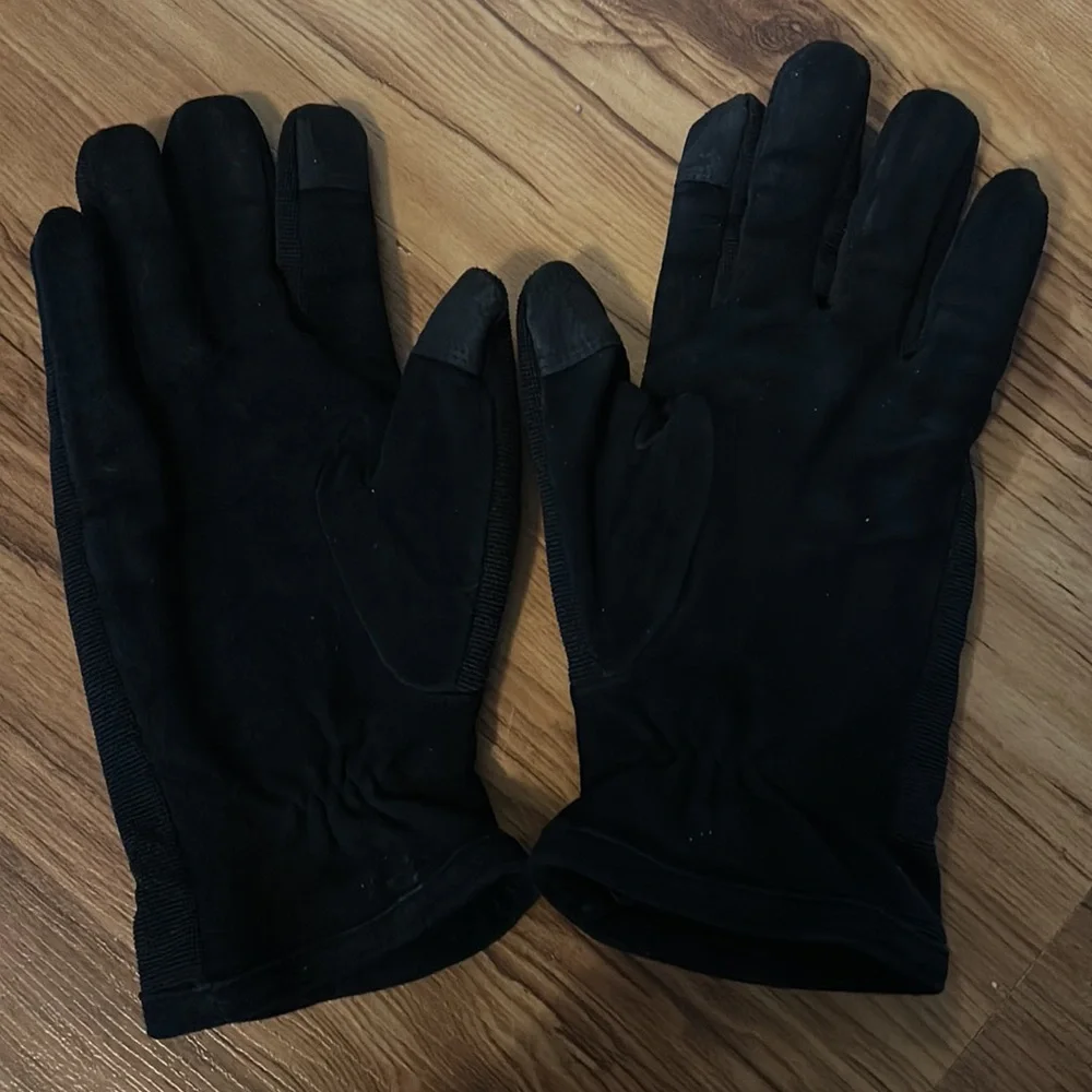 Excellent pair of men’s Thinsulate gloves, black size medium - Picture 2 of 7